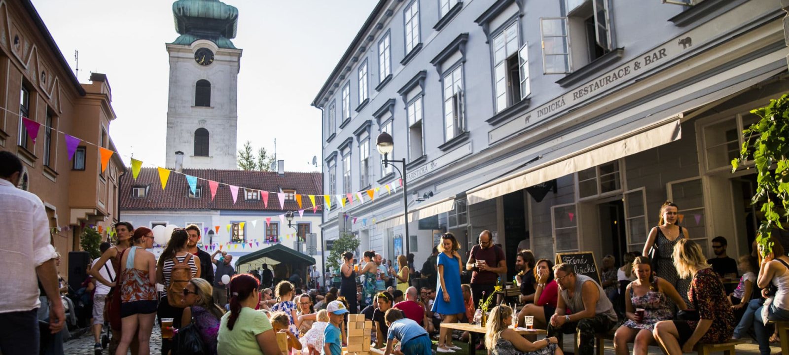 Festival v ulicích Českých Budějovic